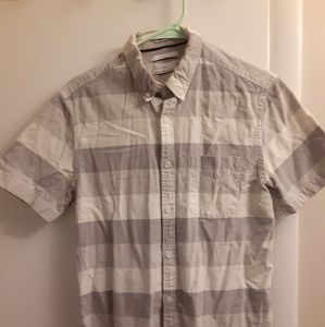 Cactus Mens short sleeved Collared shirt. Medium.
